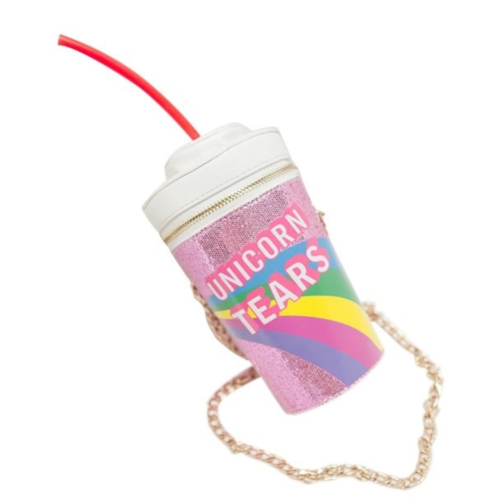 Unicorn 🦄 Tears Novelty Bag Shoulder Handbag Pink